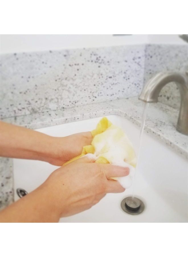 Missamé Nylon Back Towel Scrubber, Bath and Shower Wash Cloth for Smooth Beautiful Skin (1-Pack) - Image 2