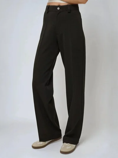 HICCUP High Waist Straight Leg Pants