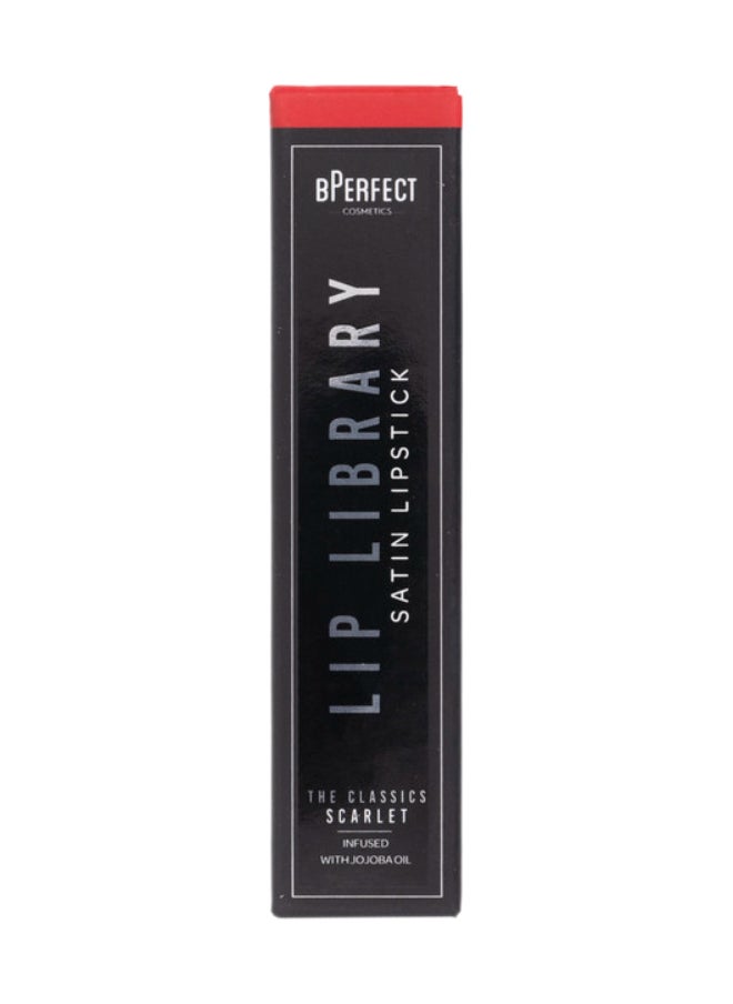BPERFECT - Cosmetics Lip Library Lipstick Scarlet - Image 1