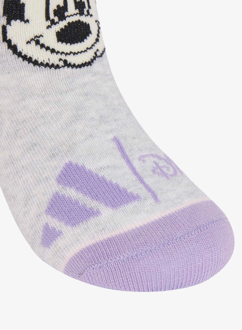 Adidas Kids 3 Pack Tie-Dye Mid Socks - Image 3