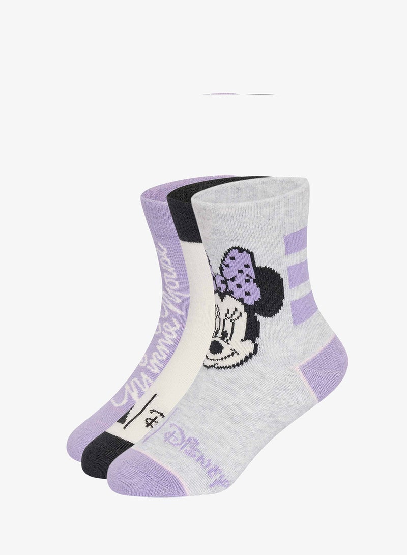 Adidas Kids 3 Pack Tie-Dye Mid Socks - Image 1