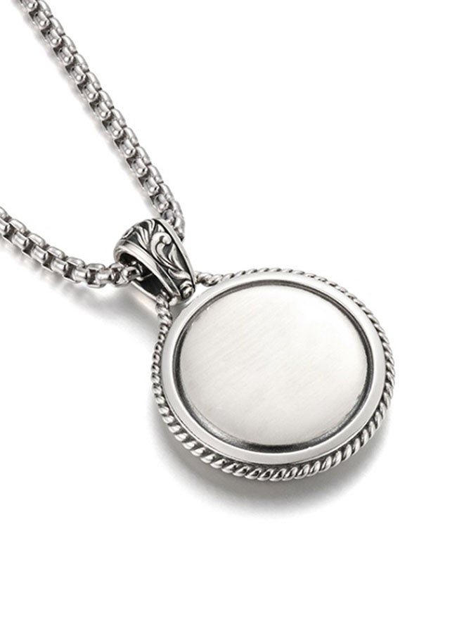 Neutral Jewelry pendant personality hundreds of trendy hip-hop street retro European and American trendy men and women car keychain accessories personality pendant (retro silver) - Image 4