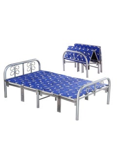 fold bed blue 190*90