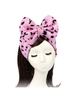 Women Fashion Lovely Soft Carol Fleece Bowknot Bow Makeup Cosmetic Shower Elastic Hair Band Hairlace Headband (Pink) - pzsku/Z369F63B1F9772B2E3302Z/45/_/1735566975/fa240eb5-3641-4bc9-ad57-a6306ea22ba1