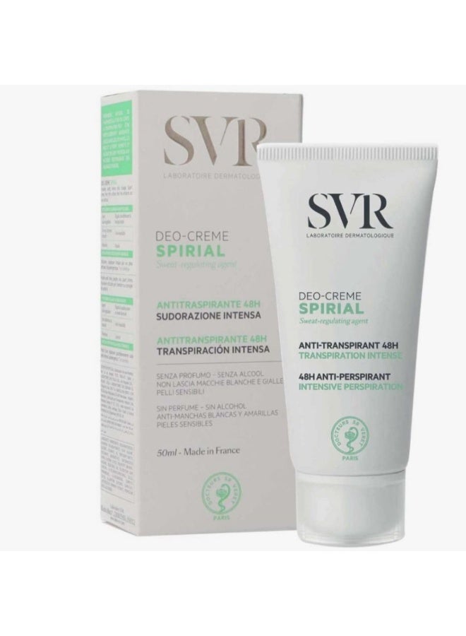 SVR Spirial Cream Anti-Perspirant 50ml - Image 3
