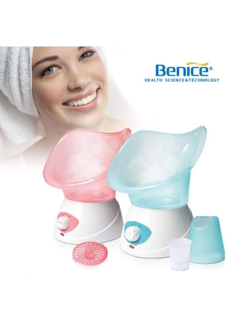 Benice Facial Steamer Aromatherapy Spray Machine Facial Steamer Water Replenisher Facial Steamer Hot Spray Nose Nano Mist Sprayer Spa - Image 1