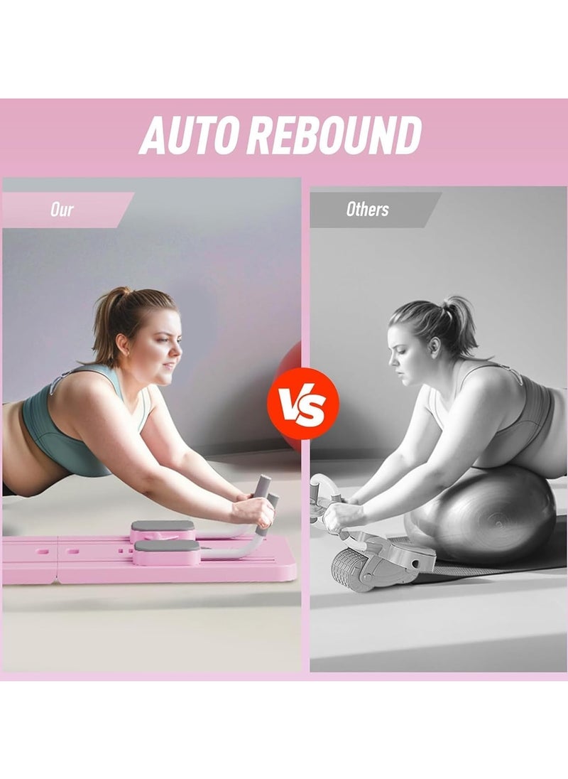 Generic - Pilates Reformer,Foldable Pilates Machine & Equipment for Home Use and Gym Workout,Pilates Sliding Board Suitable for Advanced and Beginners Users,Pilates Equipment with Timer - Image 1
