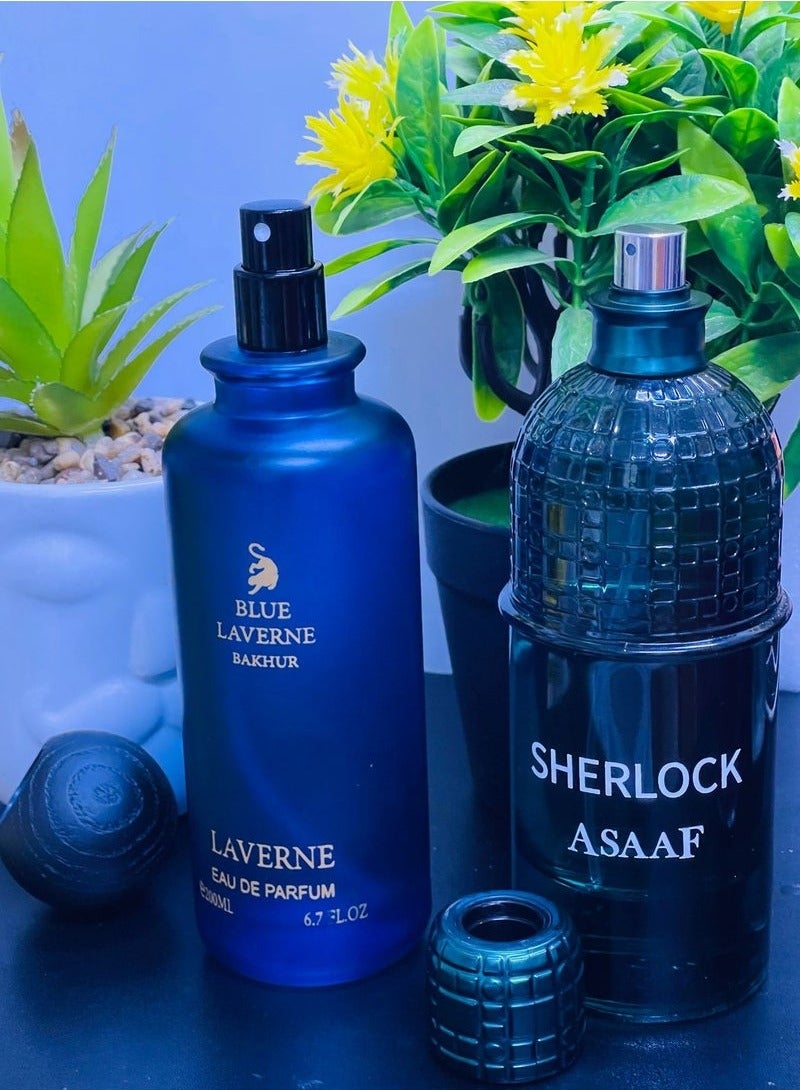 White Blue Laverne Incense 200 ml Assaf Sher Lock Eau de Parfum 200 ml - Image 2