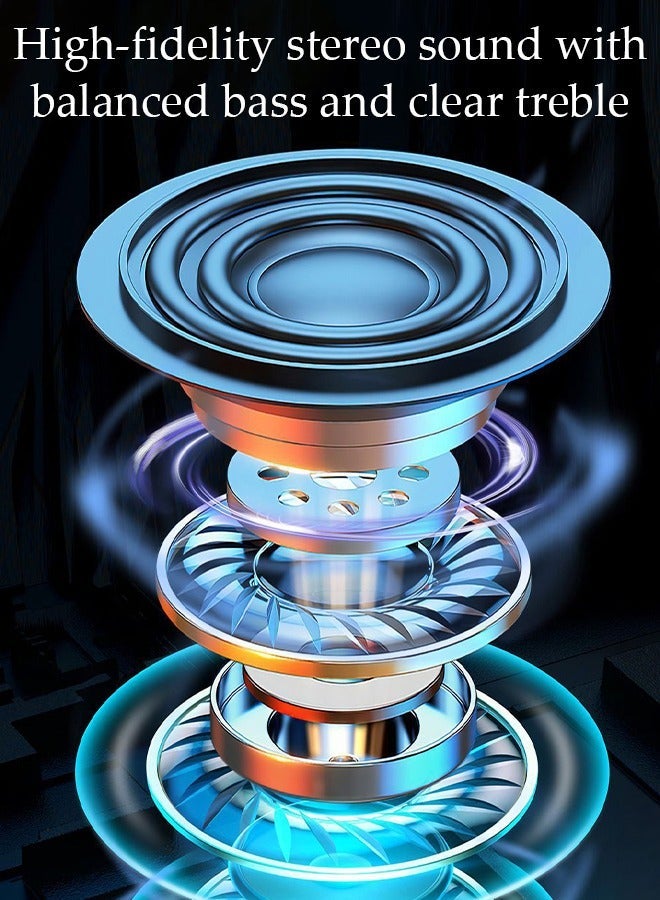 DUNISO Bluetooth Headphones Wireless Earbuds Wireless Charging Case Sports Ear Buds with Type-C Charging Port and Digital Display Premium Deep Bass Waterproof In-Ear Earphones for IOS and Android - Image 4