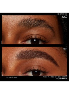 NYX PROFESSIONAL MAKEUP Thick It Stick It Thickening Brow Mascara Rich  - Image 5