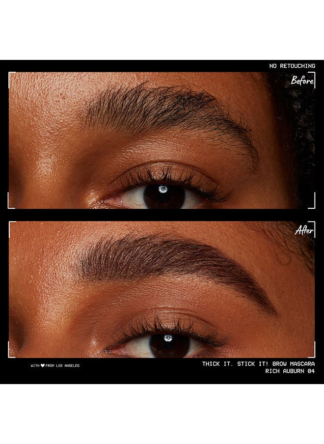 NYX PROFESSIONAL MAKEUP ثيك إت ستيك إت، ماسكارا سميكة للحواجب غنية  - Image 5