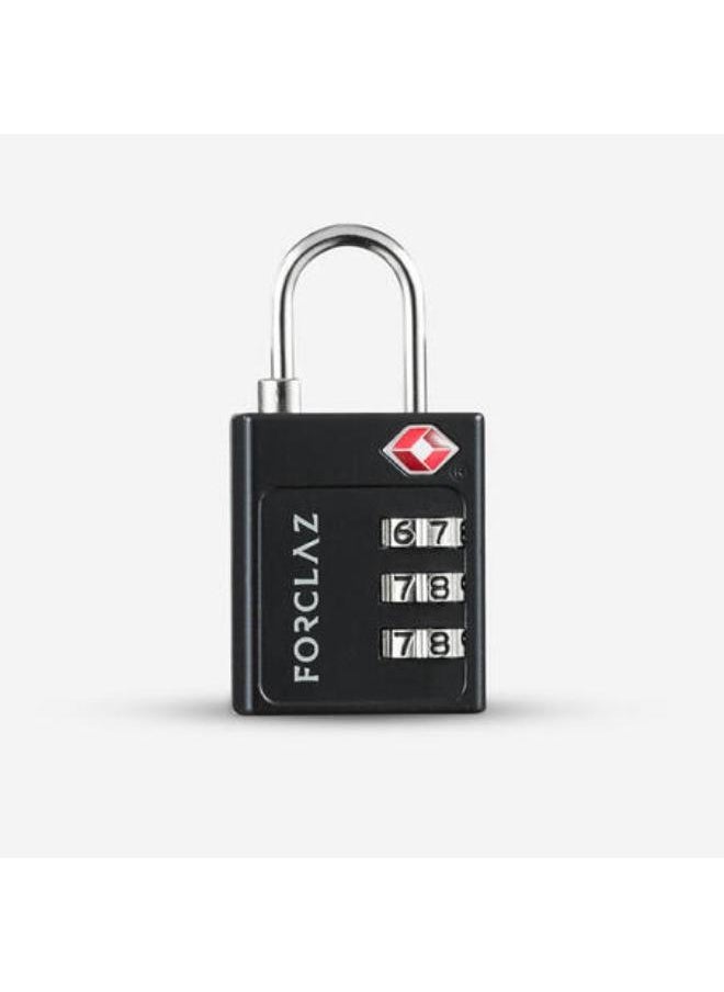 FORCLAZ TSA-Coded Travel Padlock - Blue  - Image 1