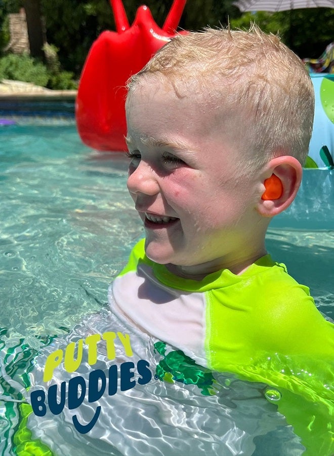 Putty Buddies Buddies Floating Earplugs 10-Pair Pack - Soft Silicone Ear Plugs For Swimming & Bathing - Invented By Physician - Keep Water Out - Premium Swimming Earplugs - Doctor Recommended (Assorted) - Image 4