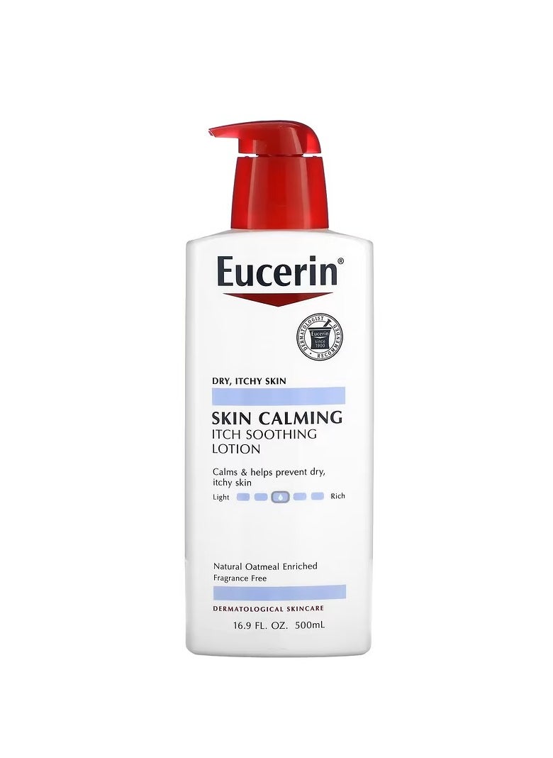 Eucerin Eucerin, Skin Calming Lotion, Fragrance-Free, 16.9 fl oz (500 ml)  - Image 1