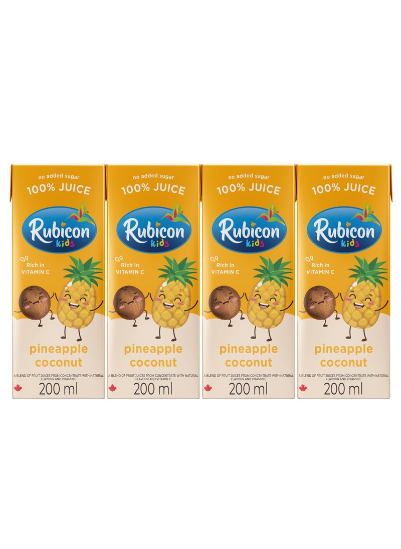 Rubicon Kids Pineapple Coconut Juice Pack  - Image 1