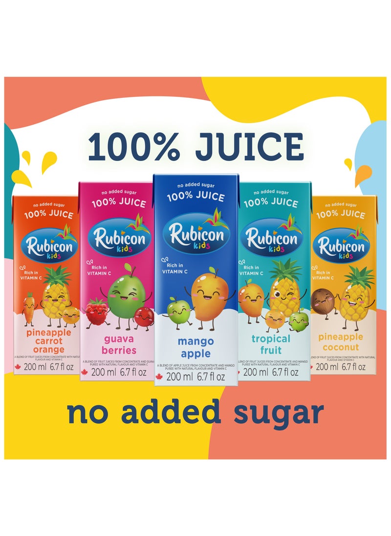 Rubicon Kids Pineapple Coconut Juice Pack  - Image 5