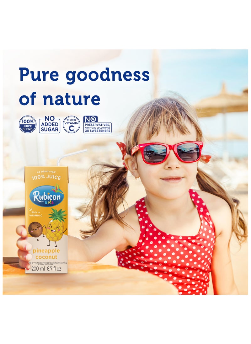 Rubicon Kids Pineapple Coconut Juice Pack  - Image 4