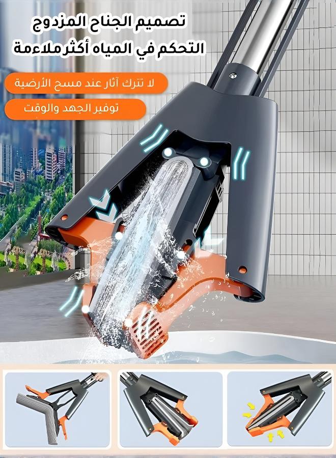Comfortable Self-Wringing Sponge Mop for Home Cleaning - Image 3
