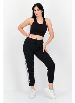 Adidas Women Sportswear Fit Training Sweatpants, Black Combo  - Image 2