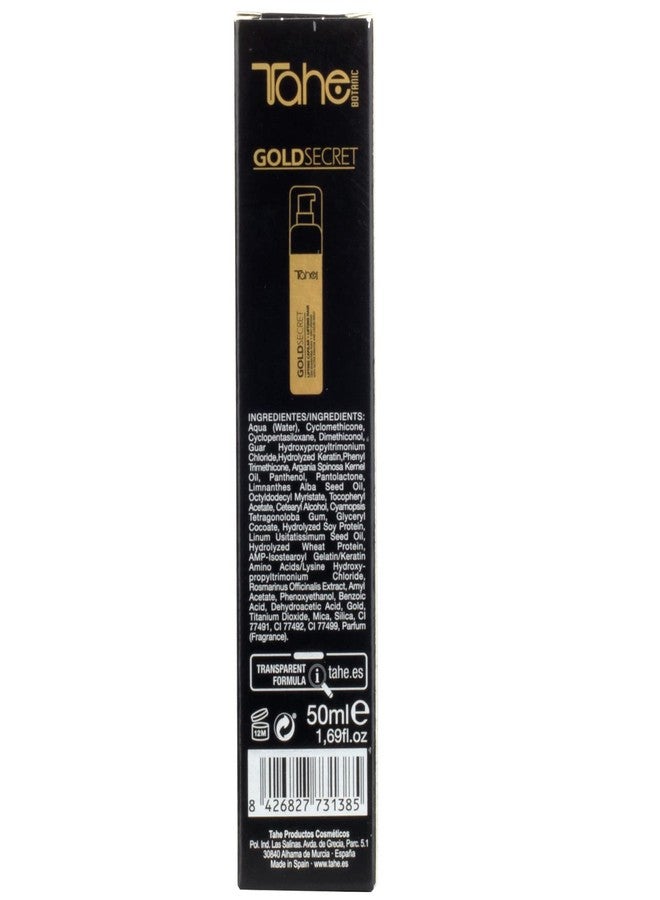 Tahe Gold Secret Lifting Hair Serum With Active Keratin and Liquid Gold, 50ml - Image 5