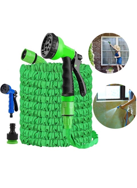 خرطوم سحري قابل للتمدد بطول 30 مترًا للتنظيف متعدد الأغراض للمنازل والمحلات التجارية والسيارات