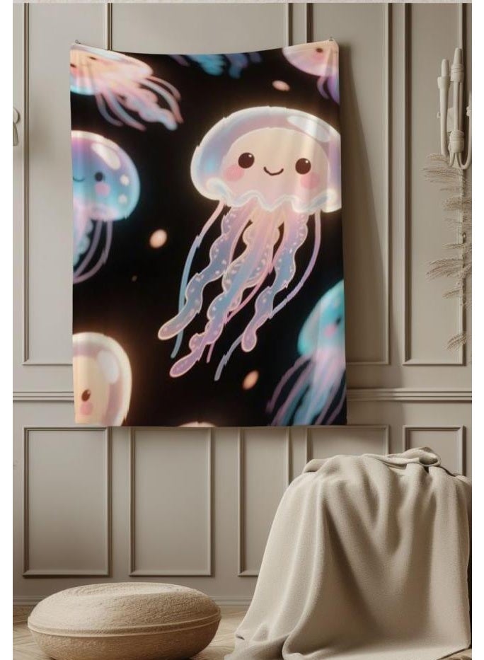 general Children's or student cartoon flannel thin blanket (warm and comfortable, suitable for sleep, games) 100cm*150cm - Image 2