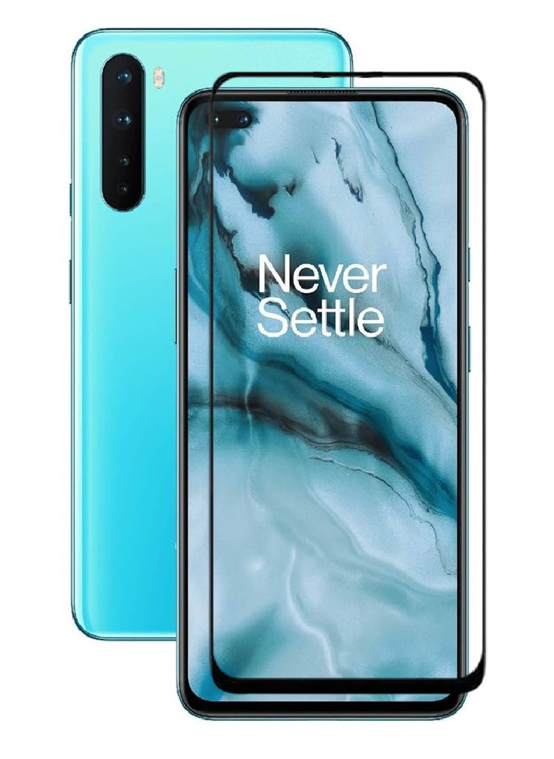 AINA Tempered Glass Screen Protector 5D Designed For OnePlus Nord Full Glue Edge to Edge Full Screen Coverage And Bubble Free - Image 1