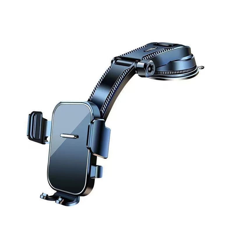 Car Mount: 3-7 Inch Lightweight Design - Nano Suction Stability Adjustable Gravity Phone Holder With Silicone Scratch Protection, Instant Release, 360-Degree Swivel, Charging Port for Dashboard, Air V - Image 1