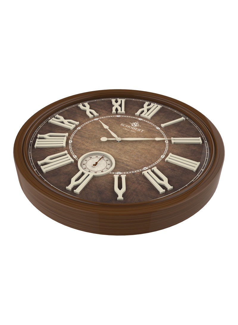 Schobert Wall Clock Italian Design 6419, Big 60cm, Silent Silky Move - Image 2
