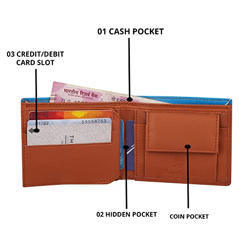 ShopMantra Unisex Wallet | Durable Faux Leather | Travel Fun Adventure Print | Bi-Fold Wallet for Teens - Image 5