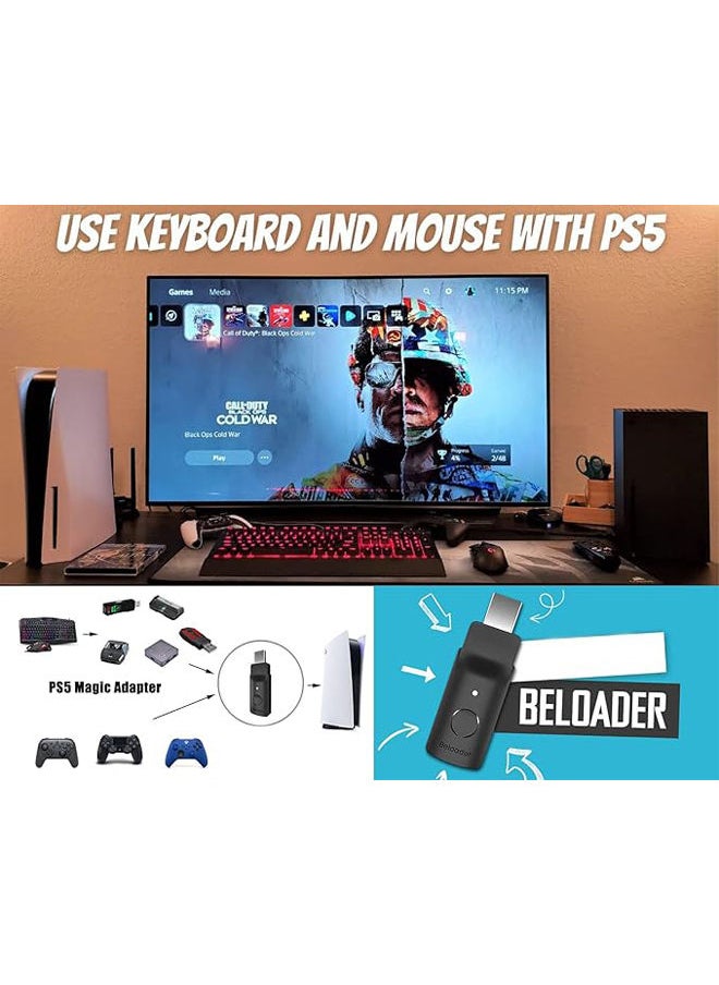 Keyboard And Mouse Adapter For PS5