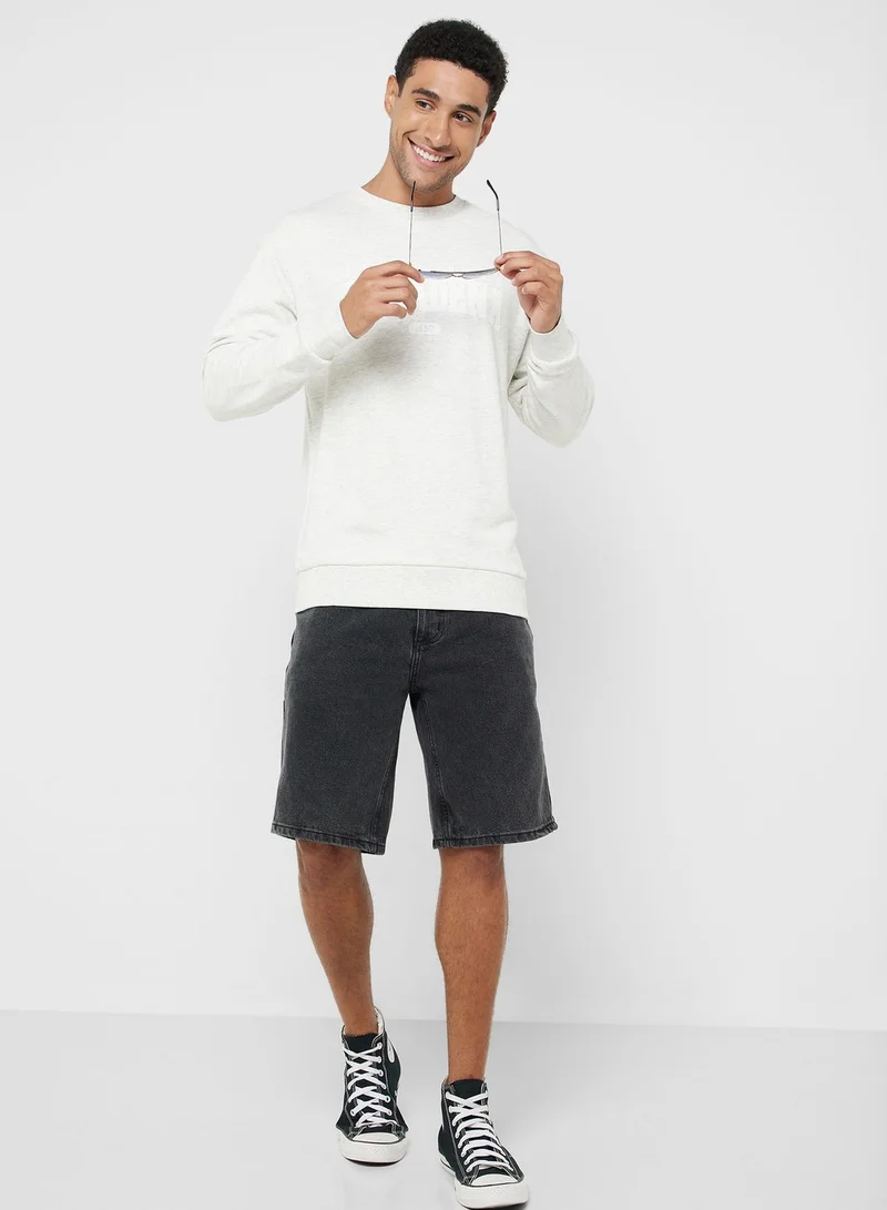 JACK & JONES Jjcory Crew Neck Sweatshirt