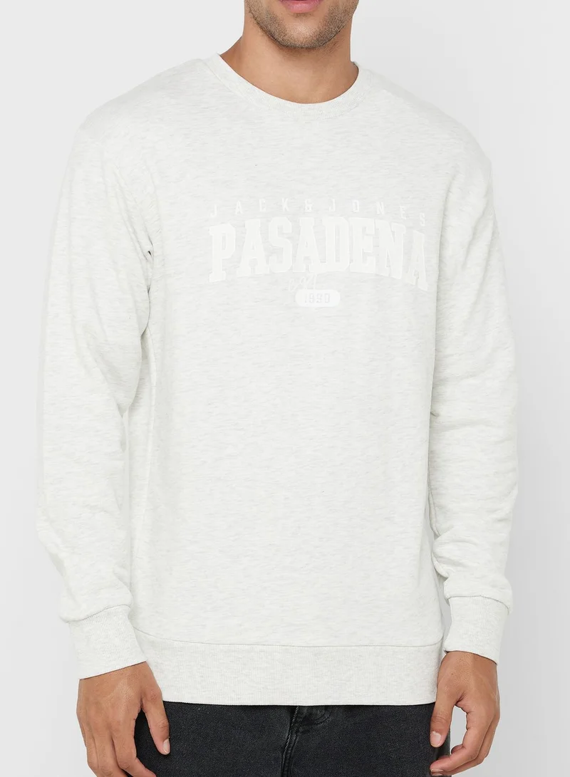 JACK & JONES Jjcory Crew Neck Sweatshirt