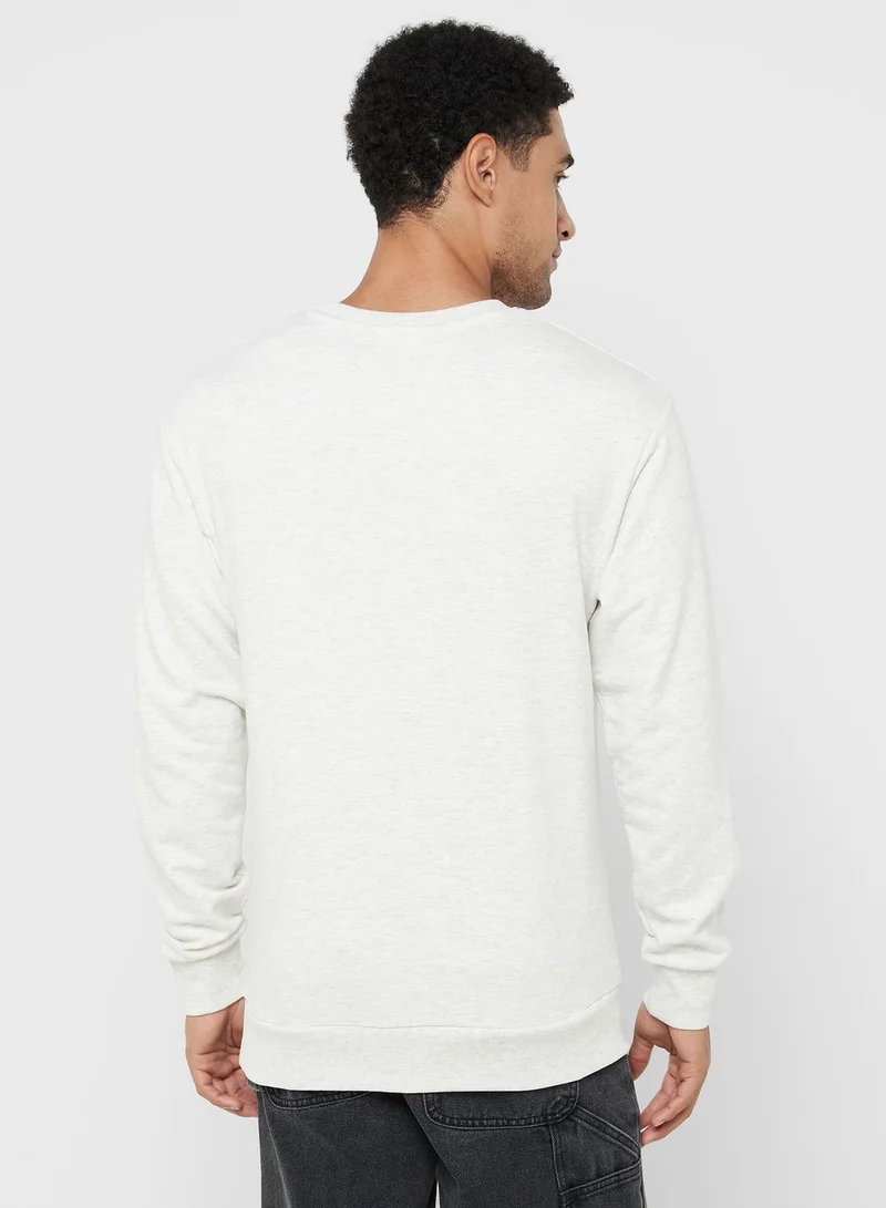 JACK & JONES Jjcory Crew Neck Sweatshirt