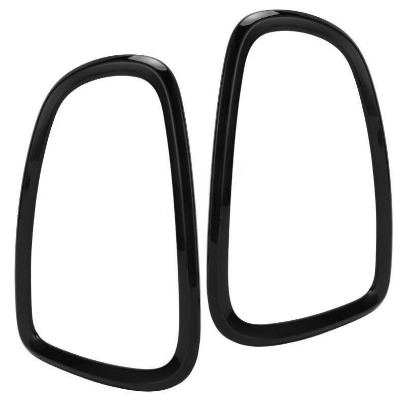 Rear Lamps Frame Rings Glossy Black Tail Lamp Trim Cover - OE 51132752243 Scratch Resistant ABS Plastic Trim Bezel for Cooper R56 R57 R58 R59 2007-2014 - Image 2