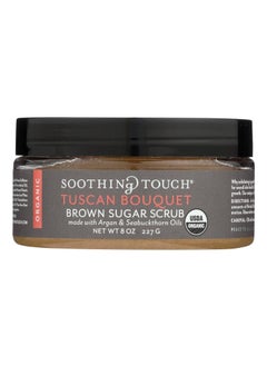 Soothing Touch Organic Herbal Brown Sugar Scrub Tuscan Bouquet 8 Oz
