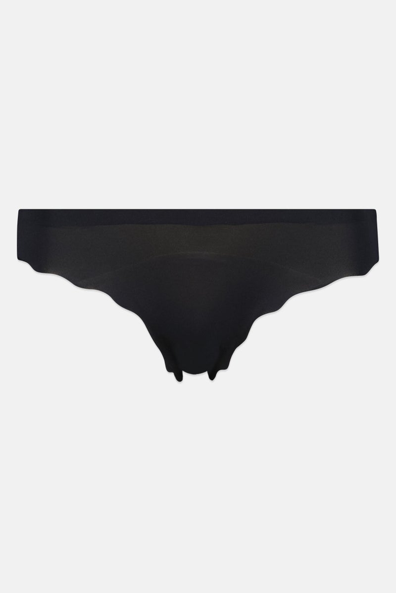 bebe Women 3 Pieces Solid Cut Lace Briefs, Multicolor - Image 5