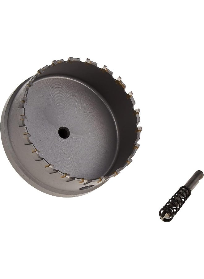 VTOOLS 80mm TCT Hole Saw Cutter with Pilot Drill Bit, Carbide Tipped for Hard Metal, Stainless Steel, and Wood, VT3131  - Image 3