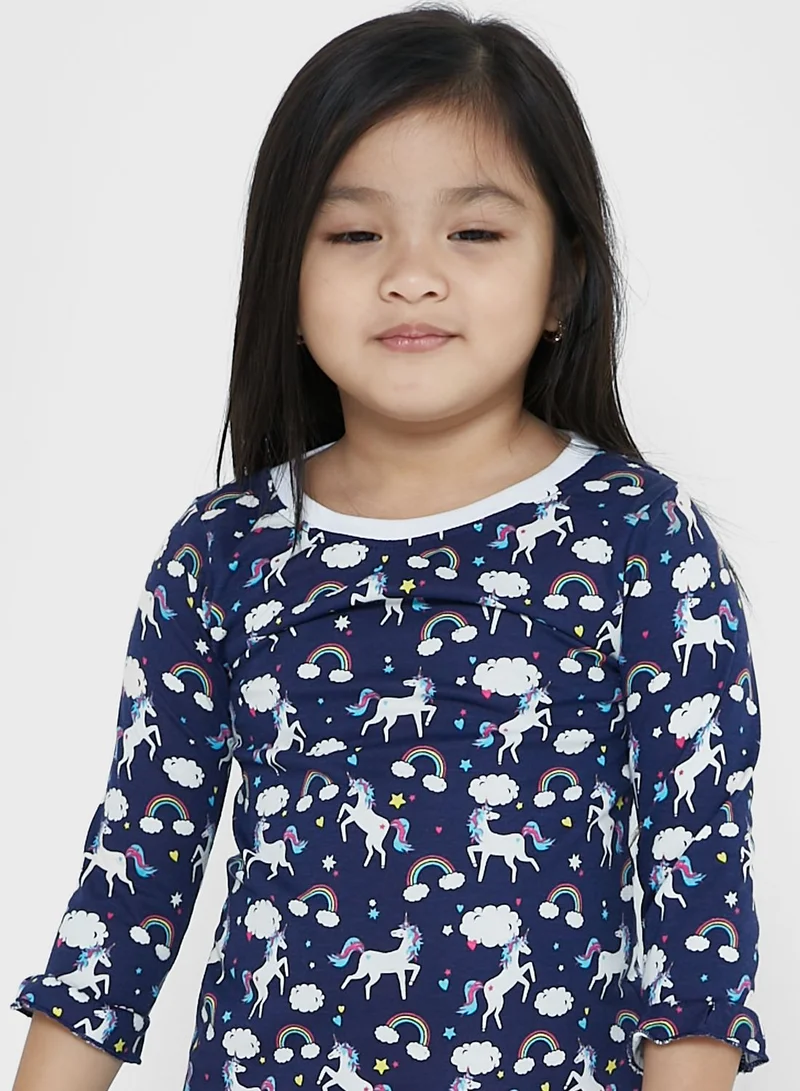 Pinata Printed Nighties Pack Of 2