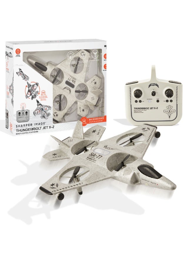 Sharper Images Thunderbolt Jet X-2 RC Drone - Image 2