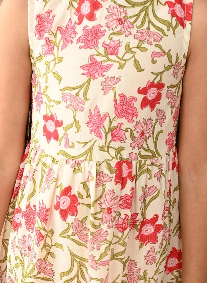 ليل بيكس Floral Tiered Dress