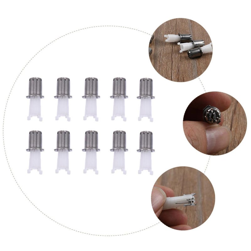 10pcs Replacement Heads For Electric Nose Hair Trimmer Portable Grooming Tool - Image 4