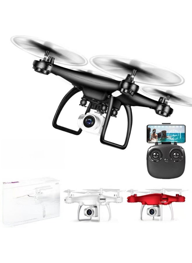 null - 8S Fixed Height Four-axis UAV Real-time Aerial Photography Long Endurance Remote Control Aircraft 4K HD Camera-Color:Long Battery Life 8s (black) With 720 Camera - Image 1