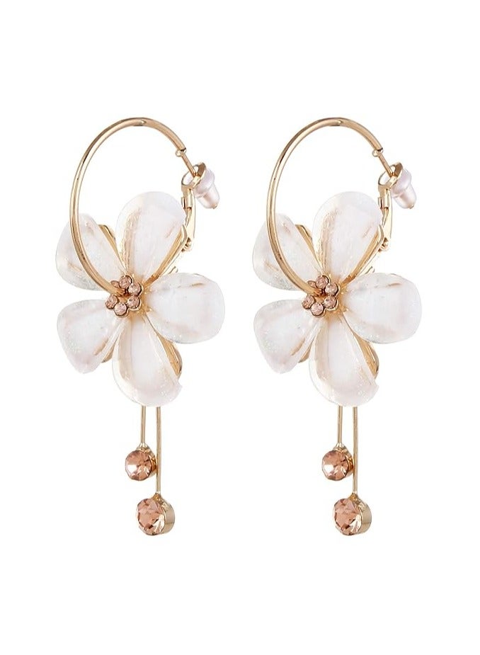 YouBella Jewellery Earings Gold Plated Floral Earrings for Girls and Women - Image 1