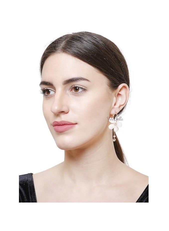 YouBella Jewellery Earings Gold Plated Floral Earrings for Girls and Women - Image 2