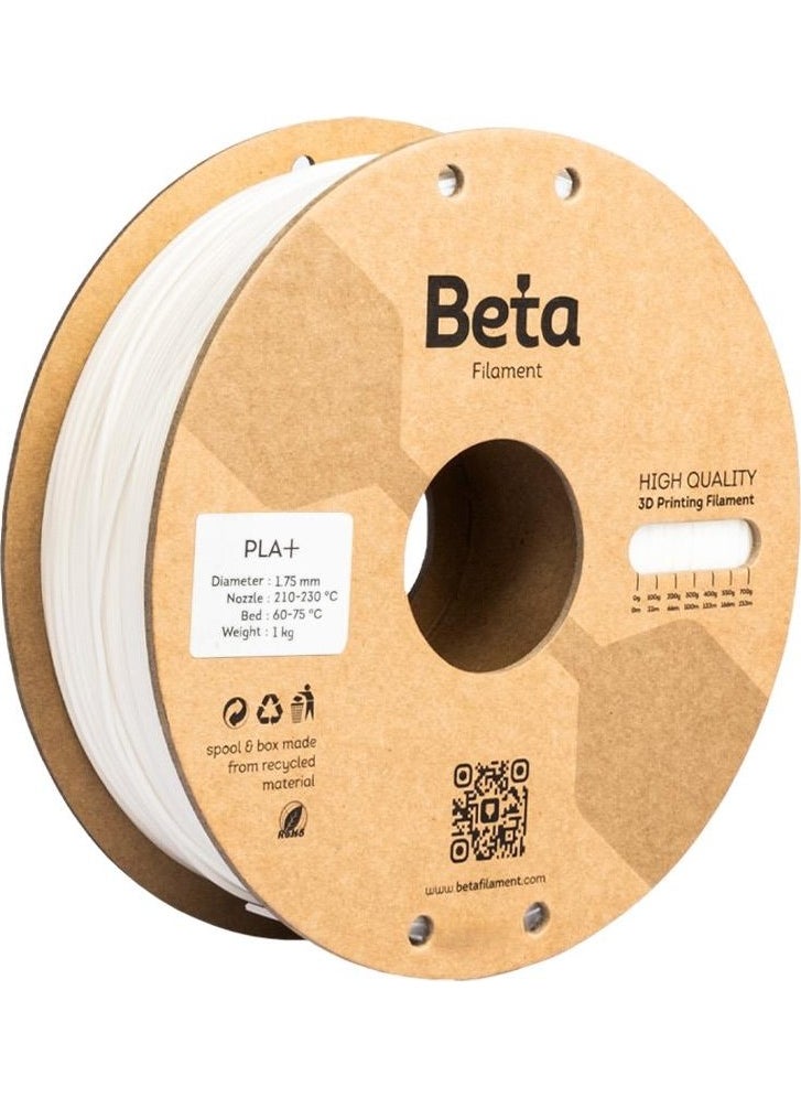 Beta Pla+ Filament White  - Image 1