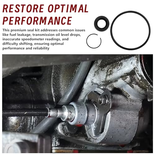 Antrys Speedo Leak Repair Seal Kit Fit for TH375 TH475 Transmission Speedometer Turbo 400, Premium Speedo Leak Stop Seal Stops Transmission Fluid Leaks and Ensures Accurate Speedometer Function - Image 3