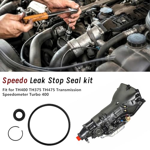 Antrys Speedo Leak Repair Seal Kit Fit for TH375 TH475 Transmission Speedometer Turbo 400, Premium Speedo Leak Stop Seal Stops Transmission Fluid Leaks and Ensures Accurate Speedometer Function - Image 2