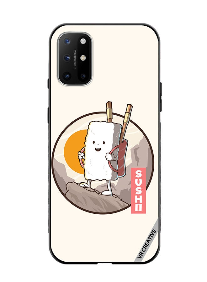 VR CREATIVE Protective Case Cover For OnePlus 8T Travel Sushi Design Multicolour - Image 1