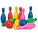Liberry Kids Bowling Set 10 Plastic Toy Bowling Pins  2 Balls Toddler Indoor Outdoor Sports Games Educational Birthday Gifts for Boys Girls Ages 2 3 4 5 Multicolor - Image 4